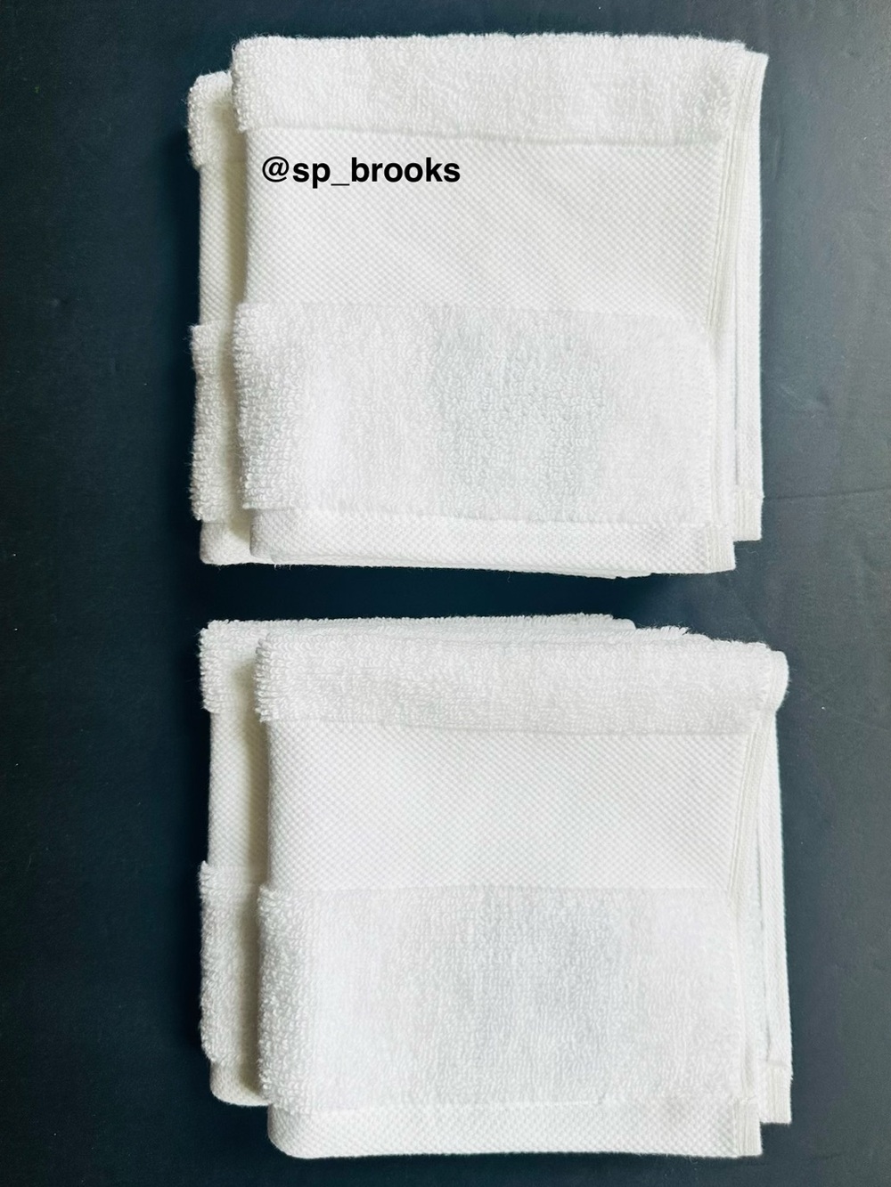 🎁4PC LAUREN Ralph Lauren Wescott Wash Cloth Set - Sailcloth White Cotton Towels